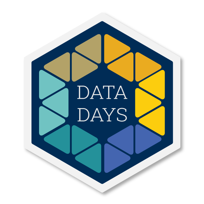Data Days returns for a second year, Oct. 23 - 25
Data Days returns for a second year, Oct. 23 - 25 